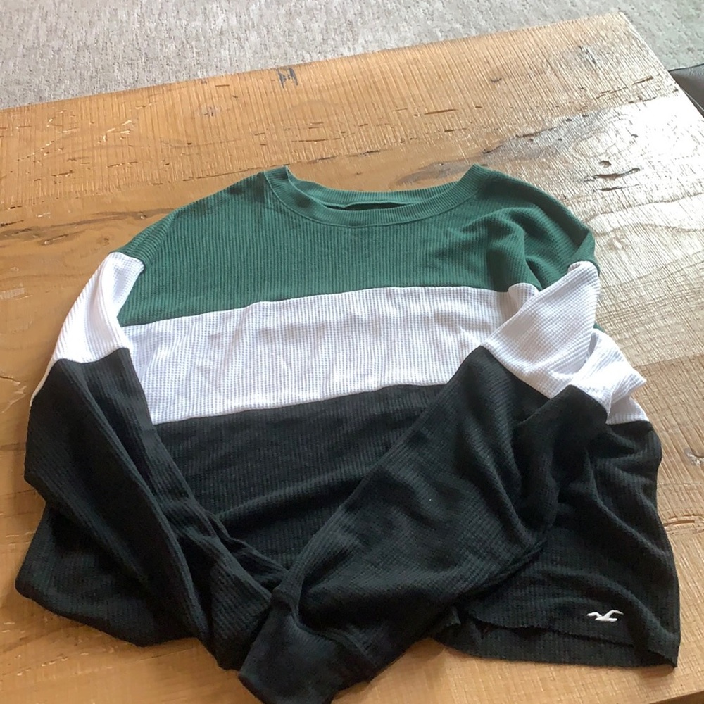 Hollister stripped sweater